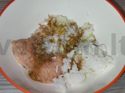 Namų stiliaus lyulya-kebabas Žingsnis 1