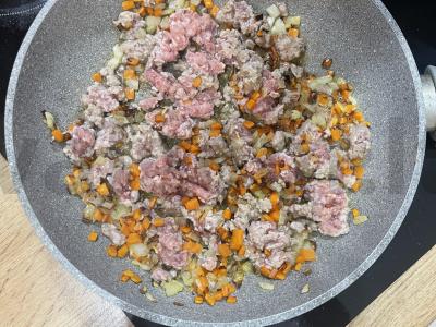 Pasta „Bolognese“ per valandą Žingsnis 2