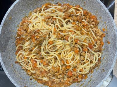 Pasta „Bolognese“ per valandą Žingsnis 6