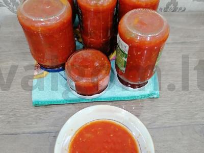 Lečo su morkomis ir svogūnais žiemai Žingsnis 7