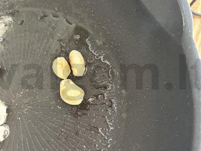 Makaronai su špinatais ir vištiena per 20 minučių Žingsnis 3