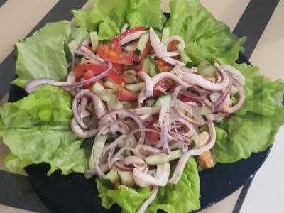 Salotos su jūros kokteiliu Žingsnis 3