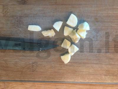 Pomidorų pasta su tunu Žingsnis 1