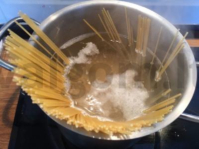 Pomidorų pasta su tunu Žingsnis 3