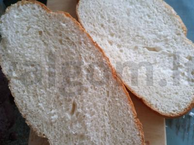 Duonos pica su šviežiais žalumynais Žingsnis 2