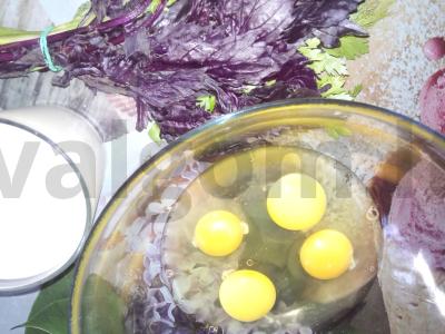 Duonos pica su šviežiais žalumynais Žingsnis 3