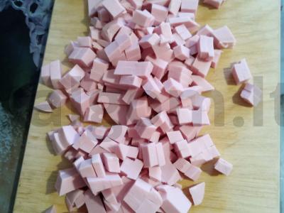 Duonos pica su šviežiais žalumynais Žingsnis 5