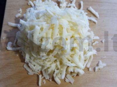 Duonos pica su šviežiais žalumynais Žingsnis 9