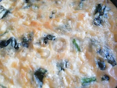 Kiaušinių apkepas su brokoliais pagrindine nuotrauka