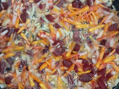 Šviesus šaltibarščiai iš kiaulienos kojos Žingsnis 2