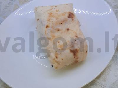 Kotletas lavaše su sūriu ir pomidoru Žingsnis 8