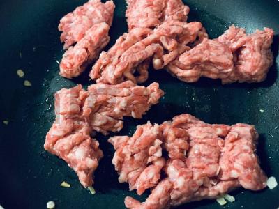 Makaronai su faršu „Pomidorų“ Žingsnis 3