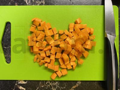 Žirnių sriuba su rūkytomis kiaulienos šonkauliais Žingsnis 3