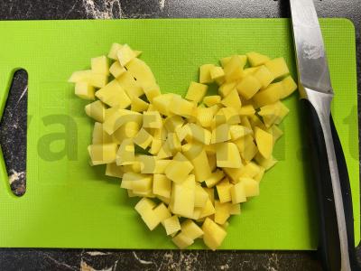 Žirnių sriuba su rūkytomis kiaulienos šonkauliais Žingsnis 5