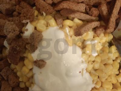 Salotas „Skanus“ su sūriu ir česnaku Žingsnis 2