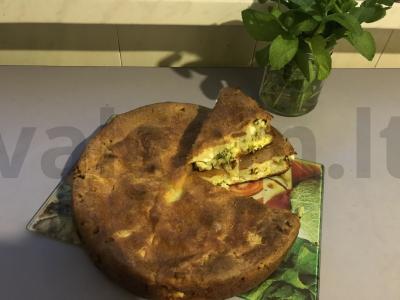 Pavasarinis pyragas pagrindine nuotrauka