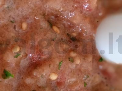 Baklažanai, kepti su mocarela Žingsnis 2