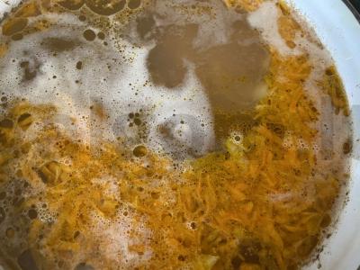 Mėsos ir kiaulienos tyrės sriuba Žingsnis 5