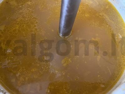 Mėsos ir kiaulienos tyrės sriuba Žingsnis 7