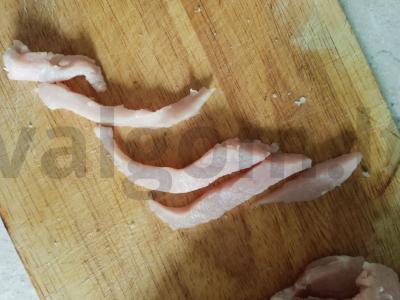 Vištienos padažas Žingsnis 1