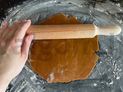 Tortas „Medovikas“ su natūraliu medumi Žingsnis 14