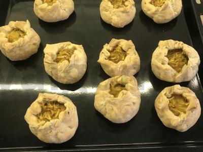 Sluoksniuoti pyragėliai su moliūgu Žingsnis 3