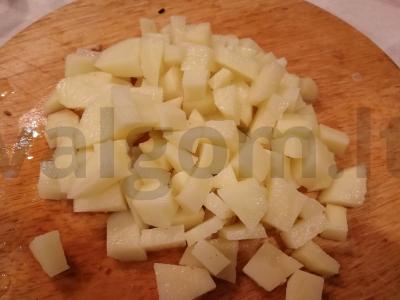 Grybų sriuba su veršienos kukuliais Žingsnis 3