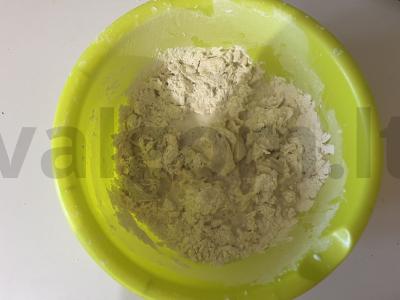 Pats paprasčiausias picos tešlos paruošimas Žingsnis 4