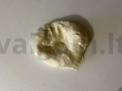 Pats paprasčiausias picos tešlos paruošimas Žingsnis 6