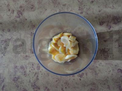 Smuzi su ranetėmis pusryčiams Žingsnis 1