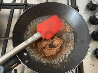 Saldžios karamelės su kakavos skoniu namuose Žingsnis 2