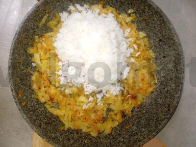 Patingėlių kopūstai iš vištienos krūtinėlės Žingsnis 2