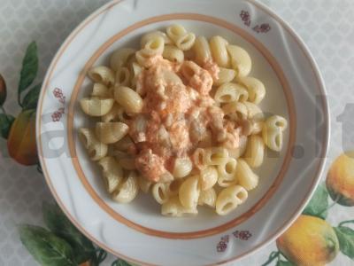 Makaronai su česnako padažu Žingsnis 6