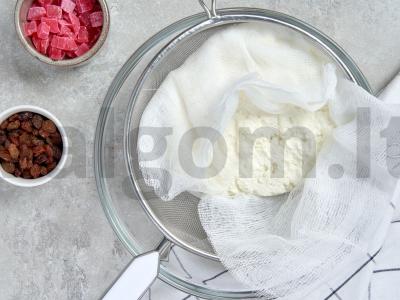 Neskrudinta varškės velykinė Žingsnis 2