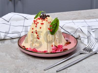 Neskrudinta varškės velykinė pagrindine nuotrauka