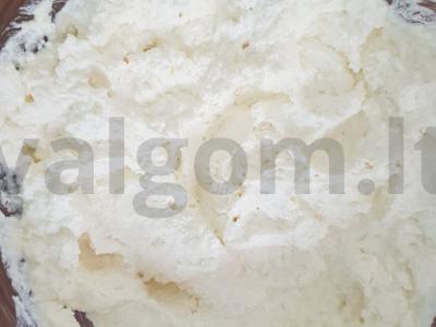 Sūrio blynai su topinambūrų sirupu Žingsnis 1