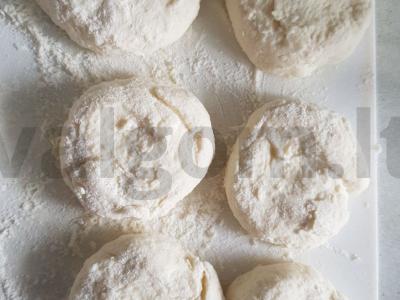 Sūrio blynai su topinambūrų sirupu Žingsnis 4