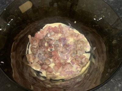 Salotas „Silkė po kailiu“ su alyvuogių majonezu Žingsnis 2