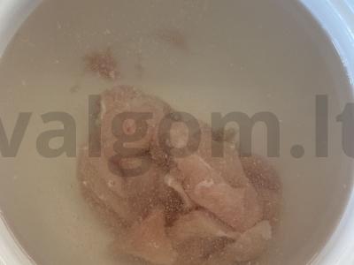 Sriuba su kalakutiena ir vermišeliu Žingsnis 1