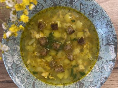 Sriuba su kalakutiena ir vermišeliu pagrindine nuotrauka