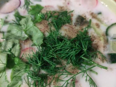 Okroška su ajranu pagrindine nuotrauka