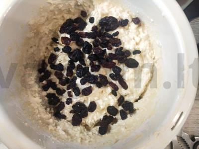 Varškės šventinis kulichas Žingsnis 4