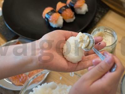 Namų suši ir ritinėliai Žingsnis 5