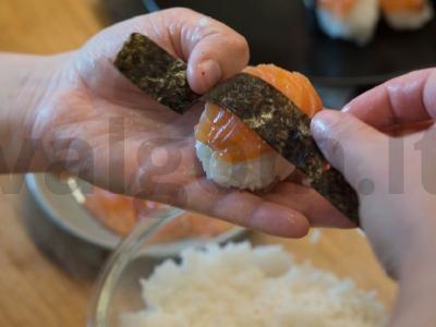 Namų suši ir ritinėliai Žingsnis 6