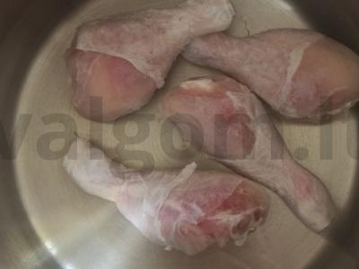 Namų grybų sriuba vištienos sultinyje Žingsnis 1