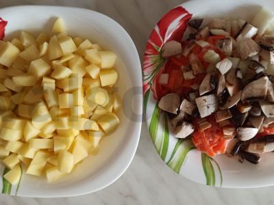 Namų grybų sriuba vištienos sultinyje Žingsnis 2