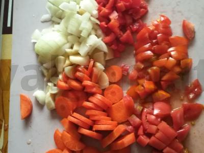 Namų lagmanas su kalakutienos filė Žingsnis 2