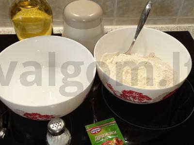 Picos tešla Žingsnis 1