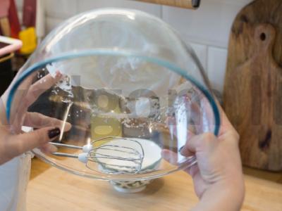 Beze «Mažyliai» iš trijų ingredientų Žingsnis 3