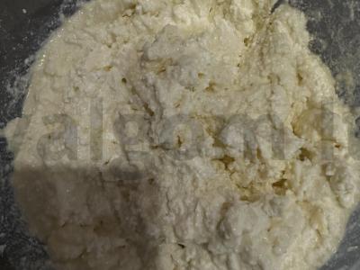 Sūrio blynai su topinamburų sirupu ir pienu orkaitėje Žingsnis 2